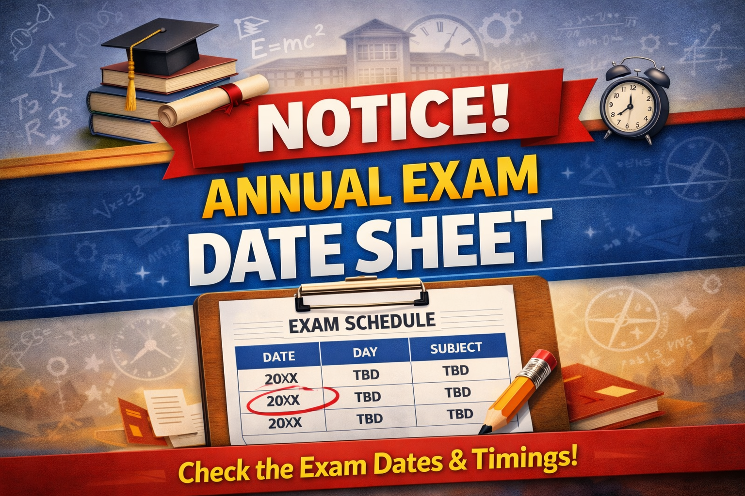 DATE-SHEET OF ANNUAL EXAM 2025-26 (NUR-XI)